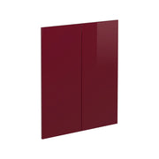 Vicco Frontale cucina Rosso lucido 59.2 x 71.3 cm frontale del mobile per mobile base