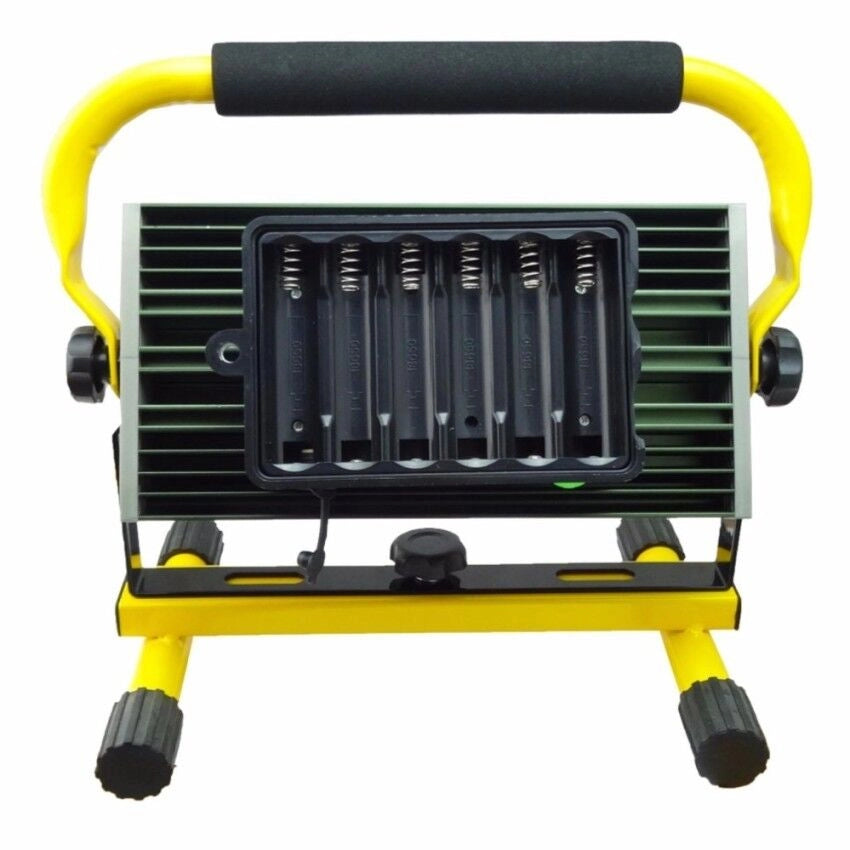 FARO FARETTO 100W LED RICARICABILE BATTERIA RICARICABILE PORTATILE ESTERNO