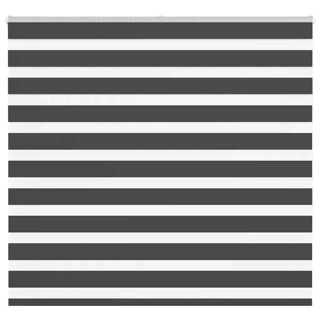 Tenda a Rullo Zebra Nero Larghezza Tessuto 150,9 cm Poliestere