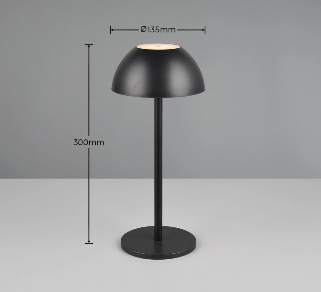 Lampada da tavolo esterna wireless LED 2W IP54 Ricardo RL