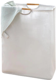 Asciugamano pieghevole, 50 * 40 * 27 cm asciugamano beige asciugamano con manico impermeabile, asciugamano per camera da letto, bagno, dormitorio