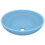 Lavabo ovale di lusso diametro 40 cm ceramica azzurra opaca 02_0002665