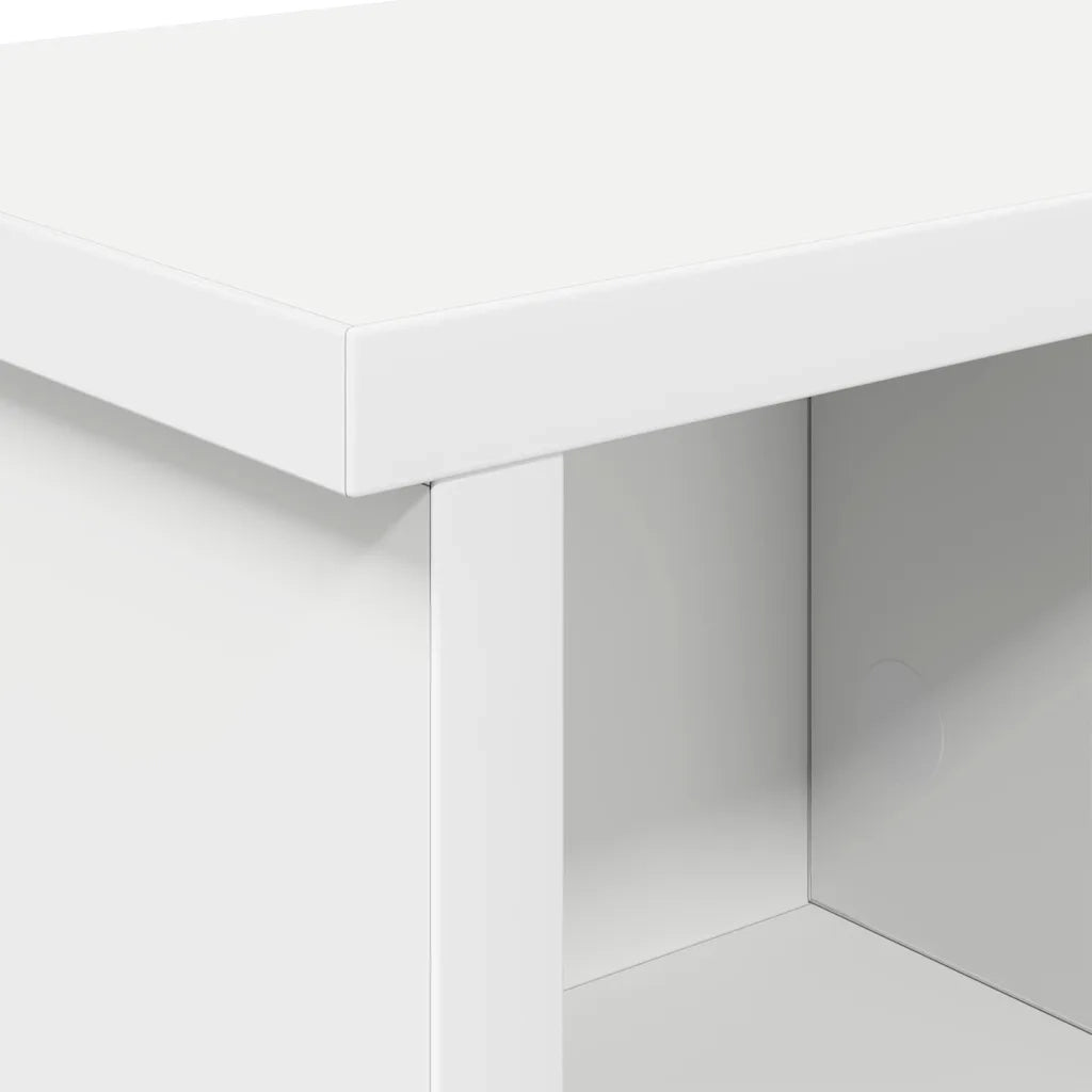 Appendiabiti a muro Bianco 100 x 16 x 26 cm Legno multistrato CFW9097994