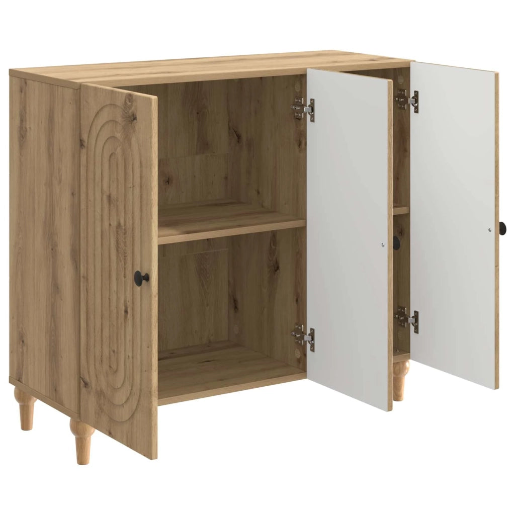 Credenza Rovere Artigianale 89 x 34,5 x 80 cm