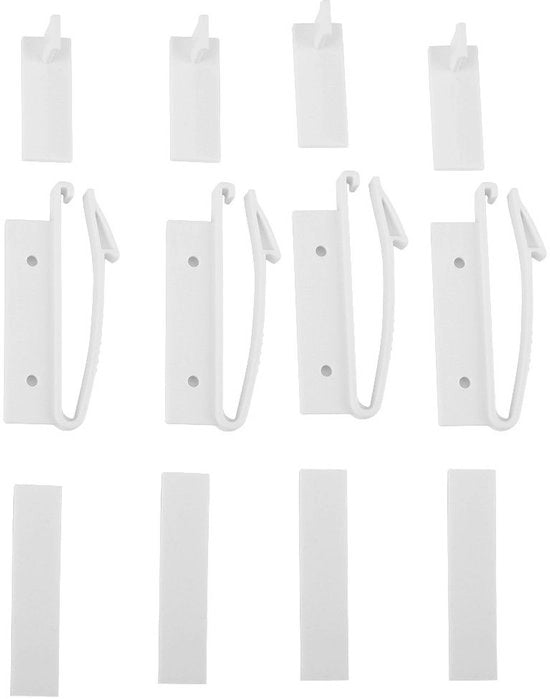 Sistema di sicurezza nascosto 4 pezzi - Sicurezza per bambini - Materiale ABS resistente - Facile da pulire - Alta viscosità