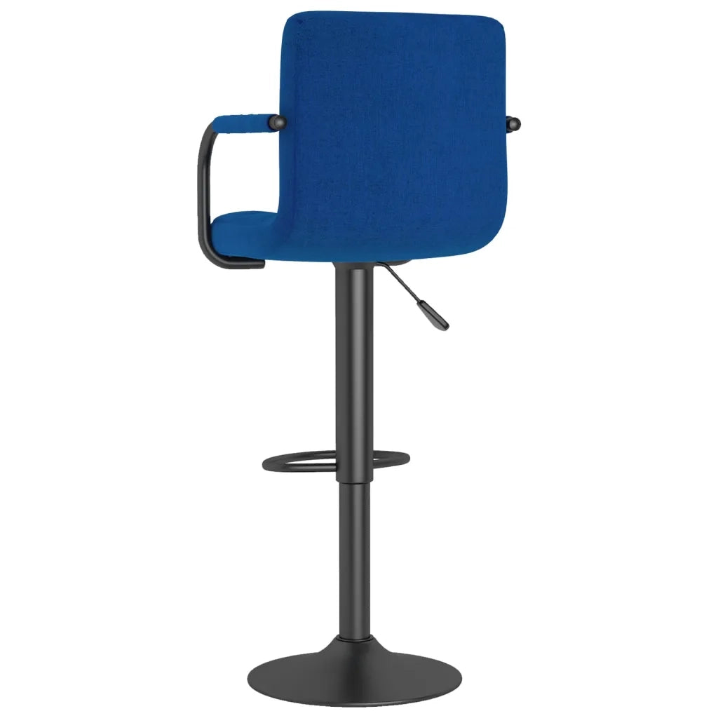Sgabello da Bar Blu in Tessuto 334629