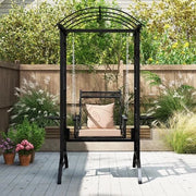 Oggetto di esterno per il giardino con struttura & 2 pergolati & cuscini & tavolini da appendere