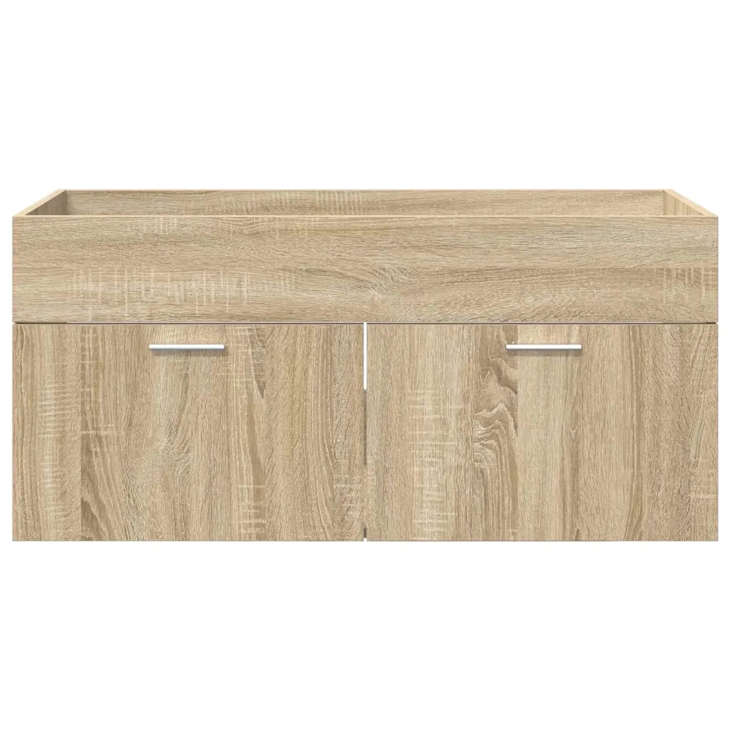 Armadio sottolavello con porta Rovere Sonoma Legno multistrato 880437