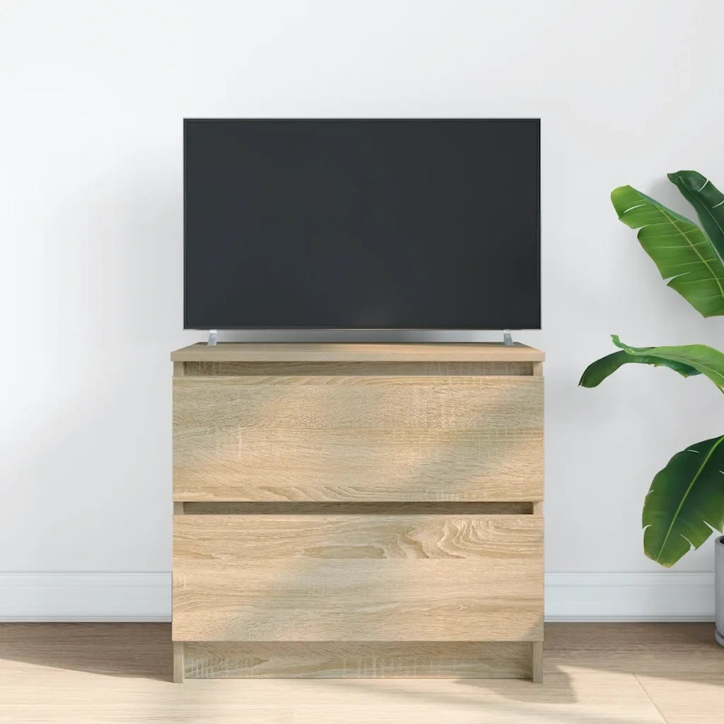 Mobile Porta TV-Mobile per TV-Credenza TV Rovere Sonoma 60x35x54 cm in Legno Multistrato