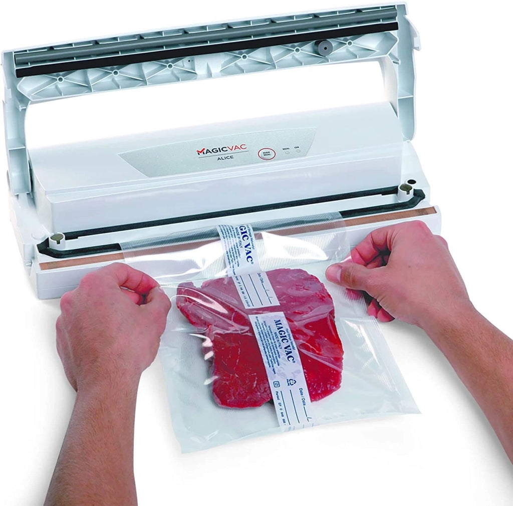 Magic Vac V952PK1 Alice Macchina per Sottovuoto 800 mbar 140 W Doppio Filtro colore Bianco