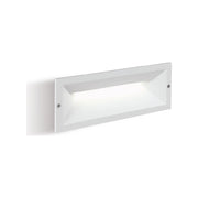 Segnapasso A Parete Per Esterno In Alluminio Bianco Led 12W 280 Lm 3000K Mask