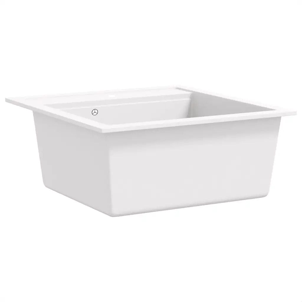 Lavello da Cucina in Granito Vasca Singola Bianco CFW2816520
