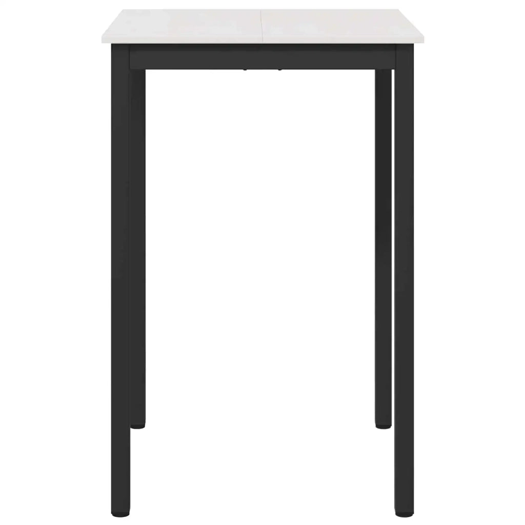 Tavolo da bar Bianco 70 x 70 x 105 cm Pino massello 892800