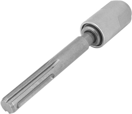 Adattatore da SDS Max a SDS Plus per martello da scavo in acciaio inox colore argento.