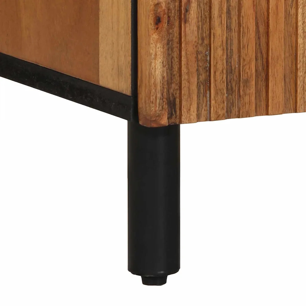 Credenza Marrone 40 x 33 x 75 cm Legno massello di acacia 4017780