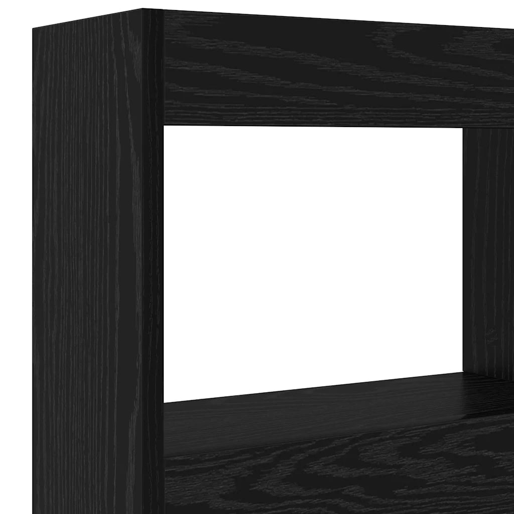 Testiera Rovere Nero 120 x 17 x 102 cm Legno multistrato 869113