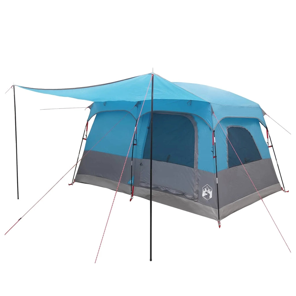 Tenda Familiare con tetto Blu 320 x 210 x 180 cm Poliestere 42028490