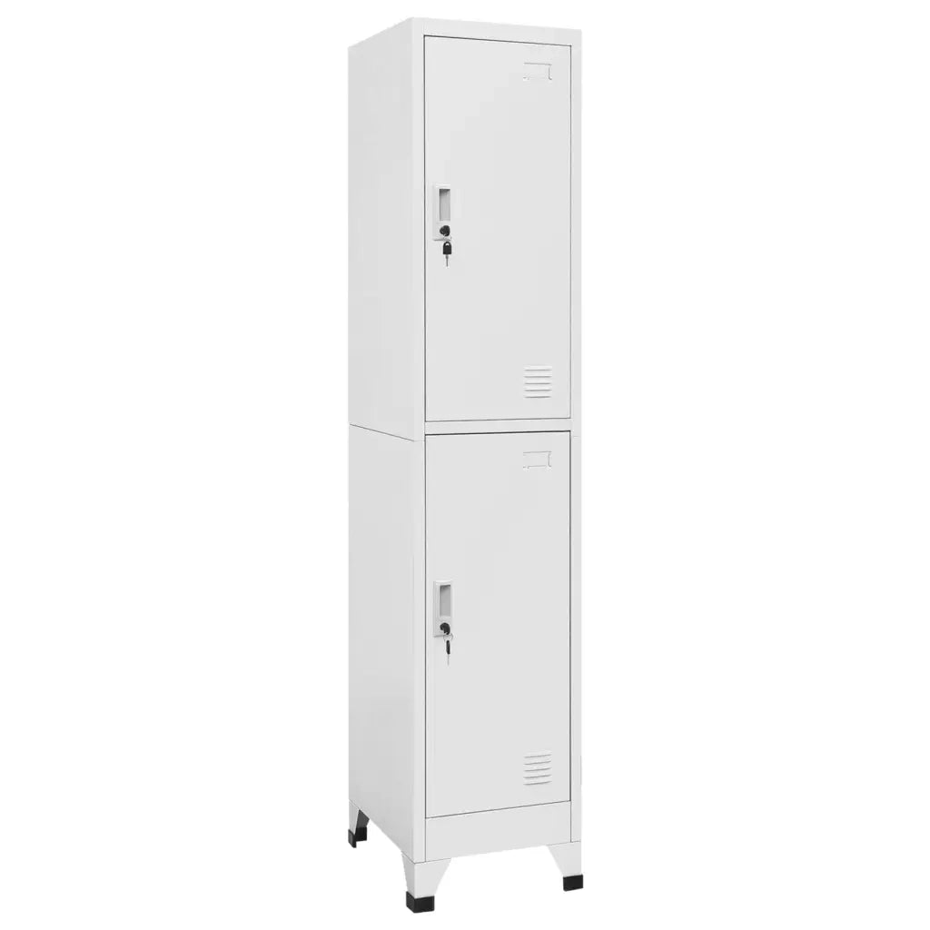 Armadietto a Chiave a 2 Scomparti 38x45x180 cm   cod mxl 40049