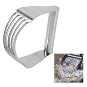 Impastatore Professionale in Acciaio Inossidabile - Deformatore/Pastello - Cottura Professionale - Utensile da Cucina Duraturo - Maniglia Ergonomica - Materiale Resistente alla Ruggine