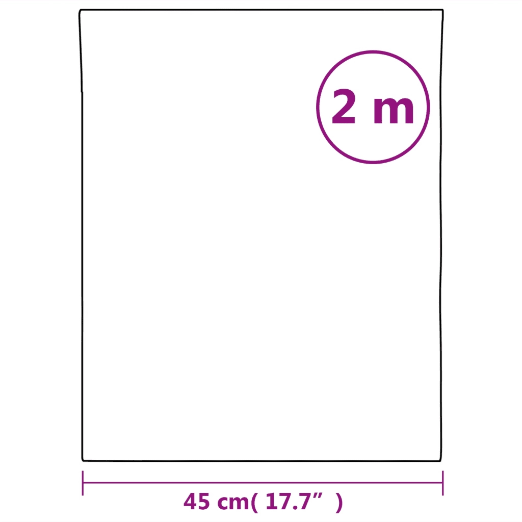 Pellicole a Specchio 2 pz Autoadesive 45x200 cm in PET 155760