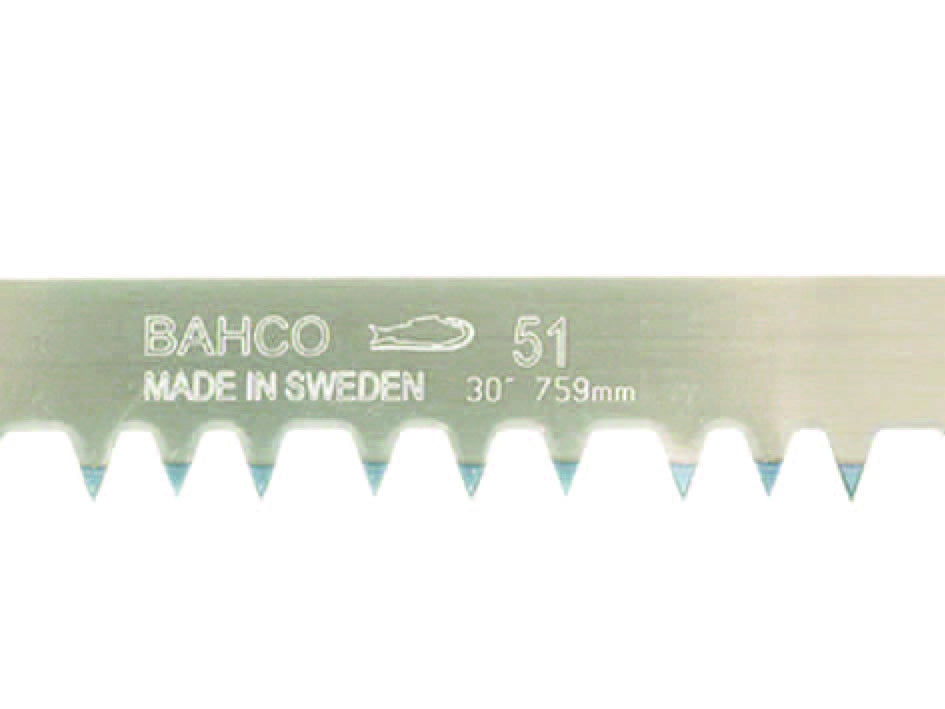 LAME IN ACCIAIO TEMPRATO DENTI CONTINUI PER SEGONCINO- - cm.61 (51-24/B) - 1 blister BAHCO