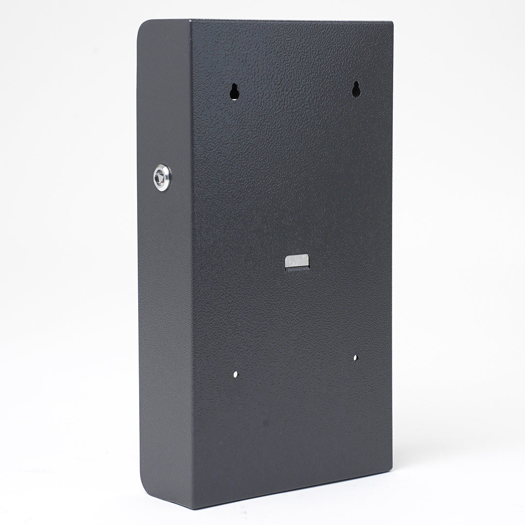 Posacenere da Parete 20x36x7 cm in Metallo Antracite