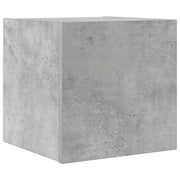Mobile TV a Parete | Armadietto TV | Mobile Porta TV Grigio Cemento 30,5x30x30 cm