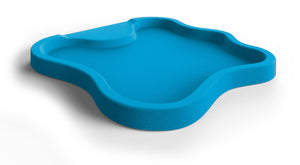 Piatto Doccia da Esterno Giardino in Polietilene HD Arkema Lake Blu Ocean