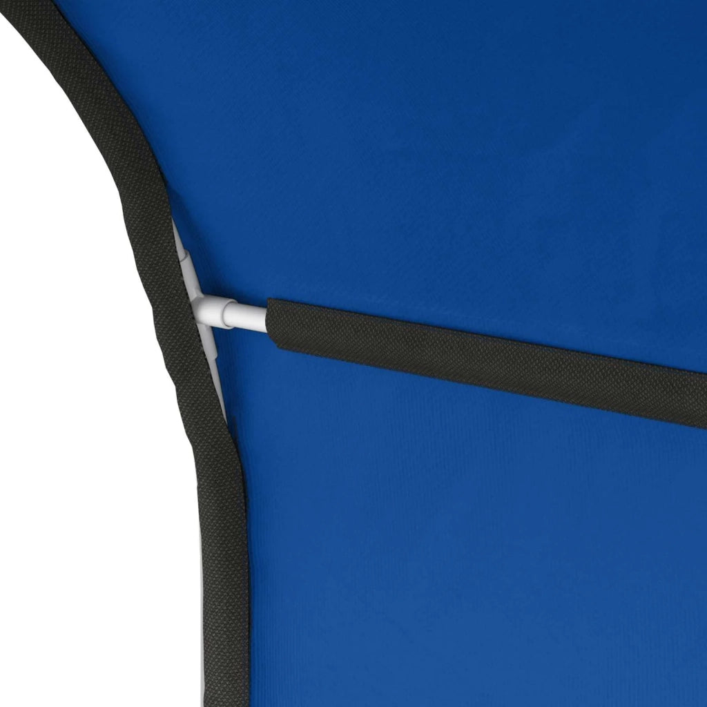 Tunnel per Letto 2 pcs Blu 211 x 67.5 x 2 cm Poliestere