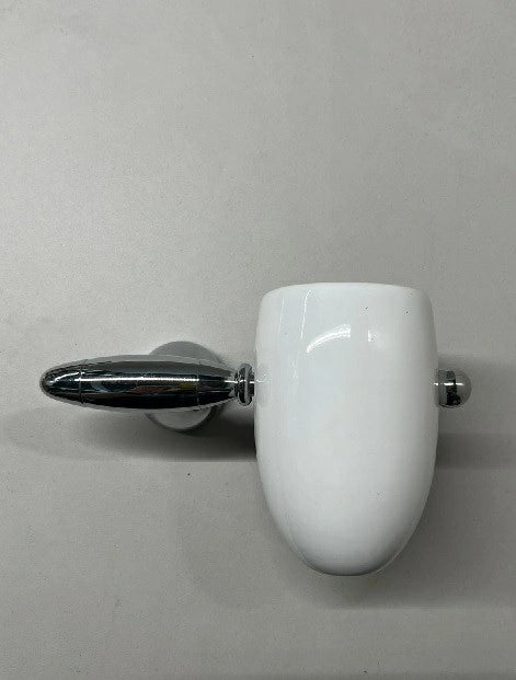 PORTA BICCHIERE CONO CROMO - TULLI ZUCCARI