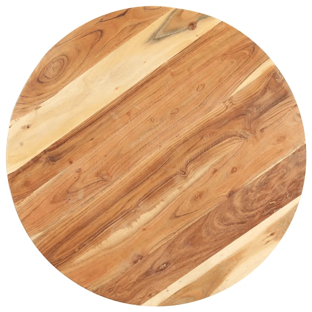 Tavolino | Tavolo laterale di Servizio 68x68x56 cm in Legno Massello di Acacia