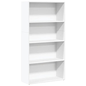 Libreria Bianca 80x30x152 cm in Legno Multistrato 857940