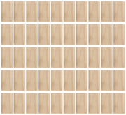 Connettori a tenone da 50 pezzi di quercia 8x40mm - Fissaggio solido - Connettori di legno - Unisci mobili - Lavorazione del legno - Allacciatura precisa - Connettori di legno