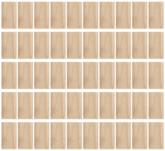 Connettori a tenone da 50 pezzi di quercia 8x40mm - Fissaggio solido - Connettori di legno - Unisci mobili - Lavorazione del legno - Allacciatura precisa - Connettori di legno