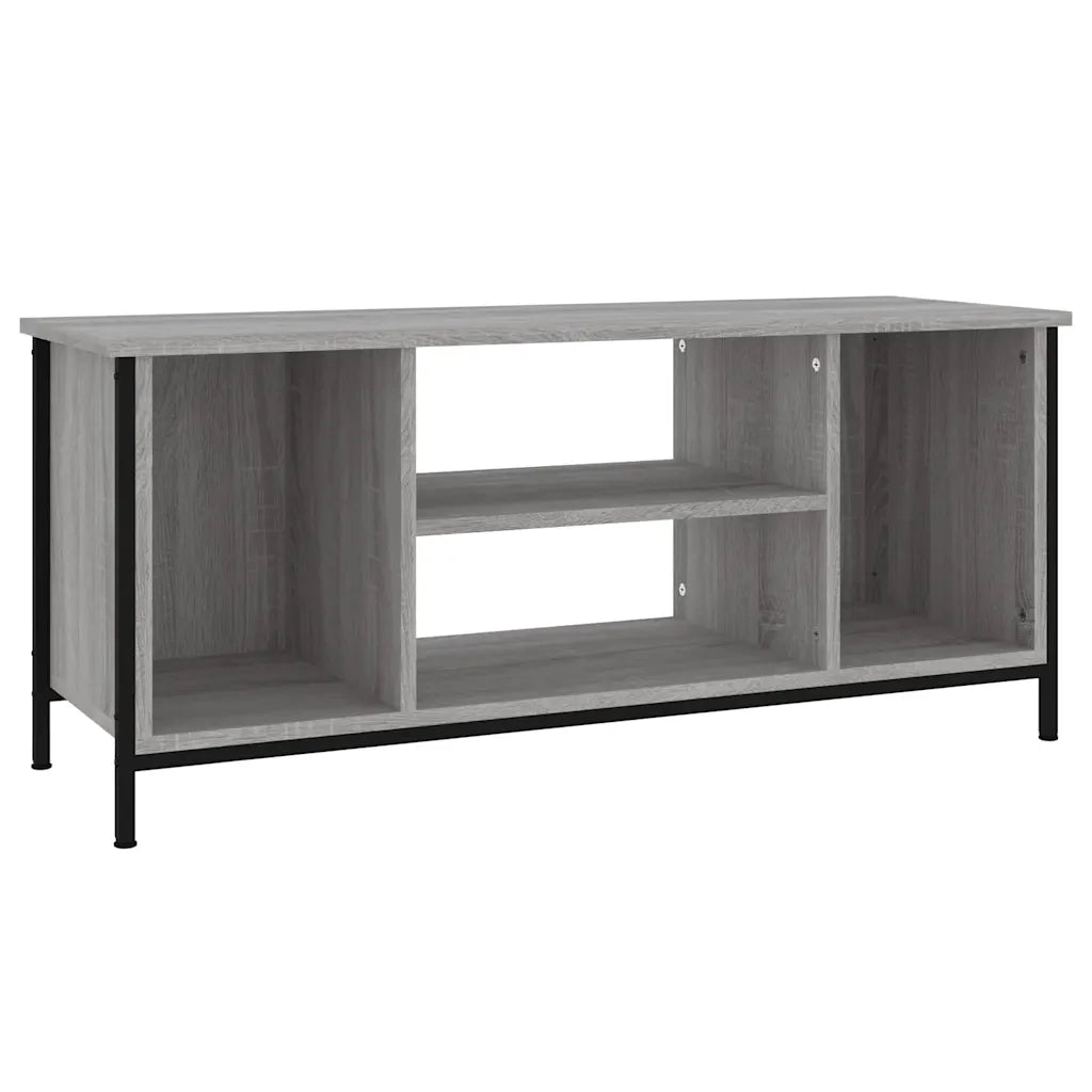 Mobile TV Grigio Sonoma 102x35x45 cm in Legno Multistrato 826288