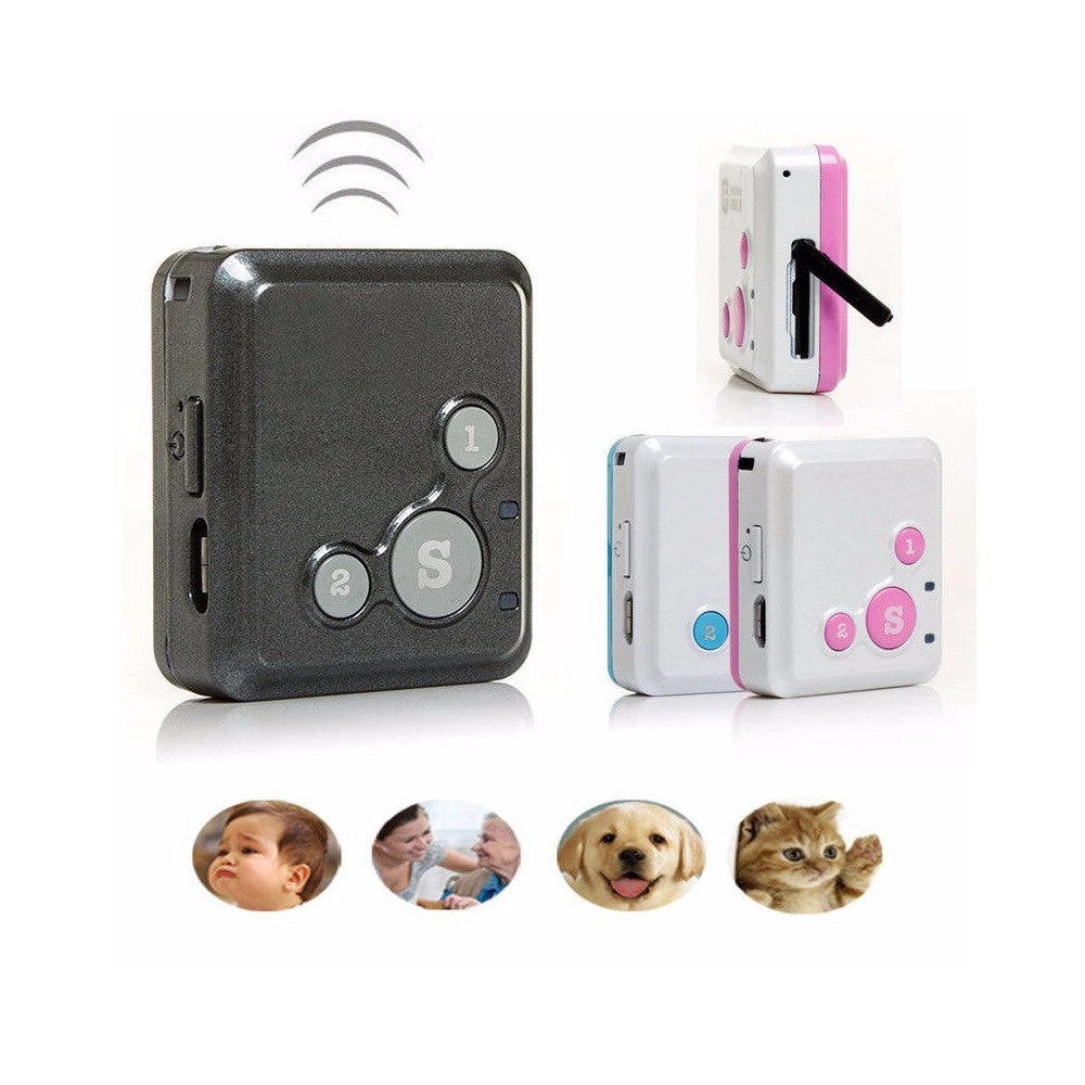 Trade Shop - Sos Localizzatore Tracker Mini In Tempo Reale Per Bambino Usb Gps Cavo -