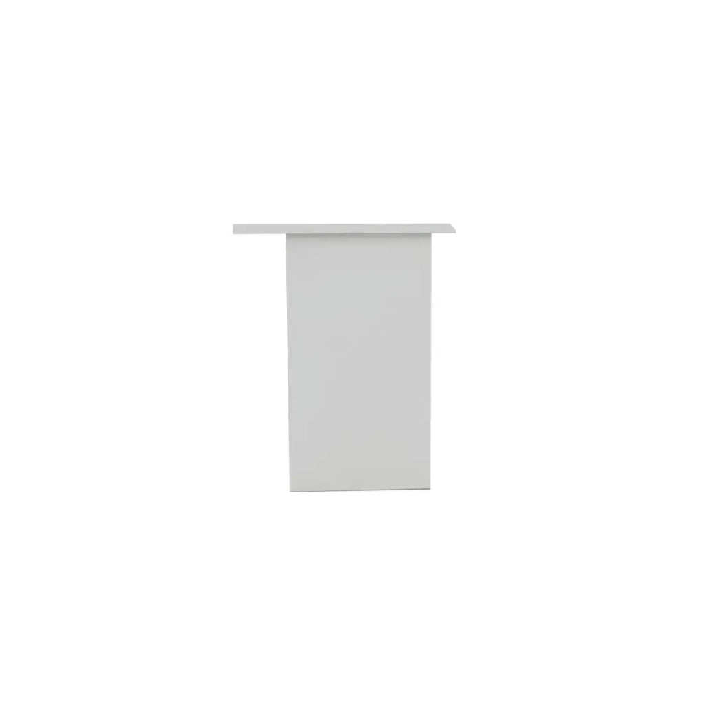 Scrivania retta PRAGUE – 3 cassetti – Colore bianco – Design moderno e funzionale