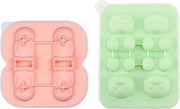 Scialda per blocchi di ghiaccio a forma di castoro - 1 pezzo - silicone - forma per blocchi di ghiaccio.