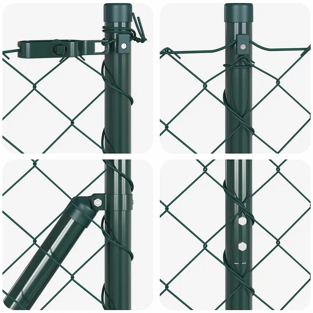 Palo della recinzione Verde 10 x 1,6 m (rete 60 x 60 mm) 3351161