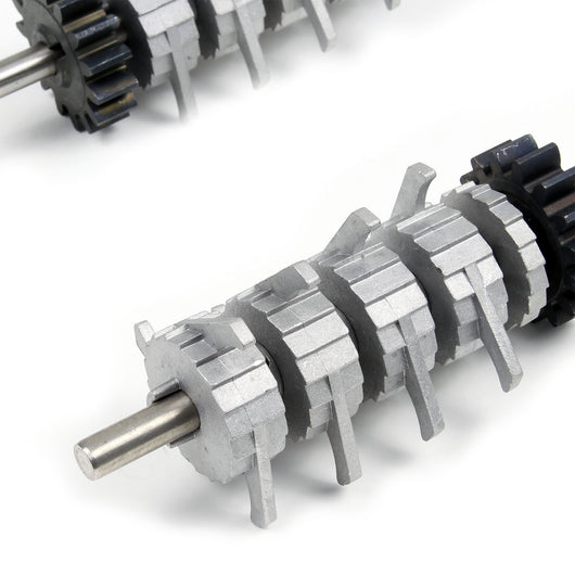 Rulli con lame di ricambio, in alluminio, per mulino macina frutta manuale 7 l