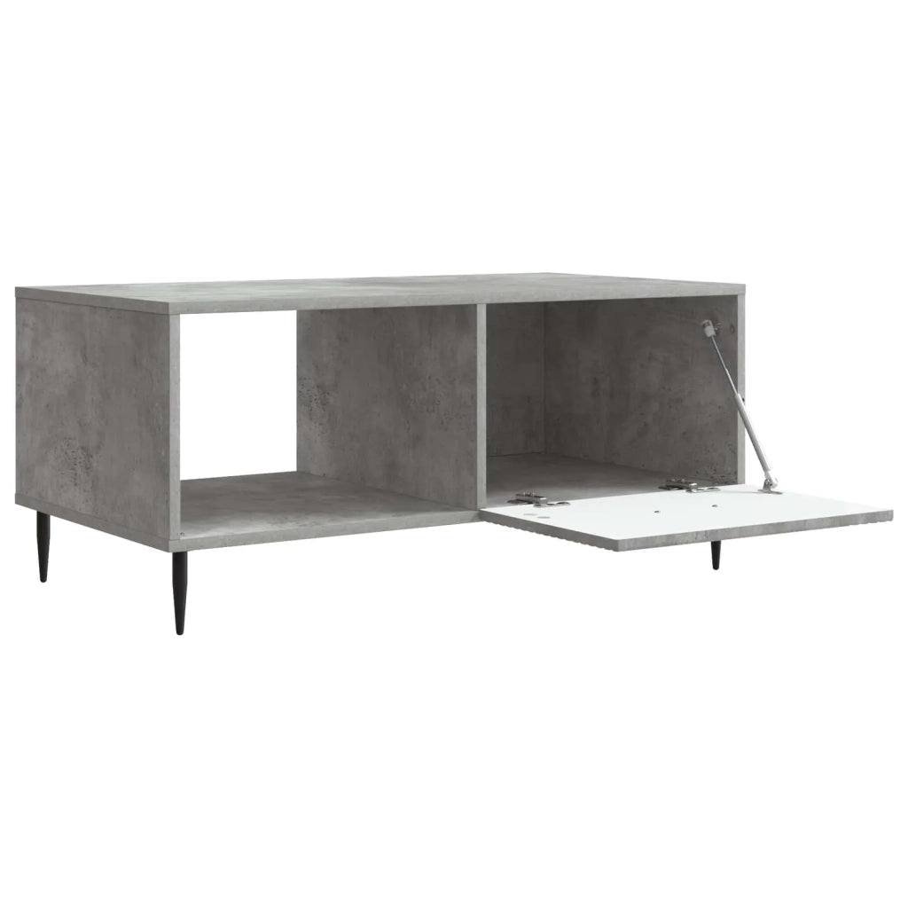 Tavolino da salotto Grigio Cemento 90 x 50 x 40 cm 894958