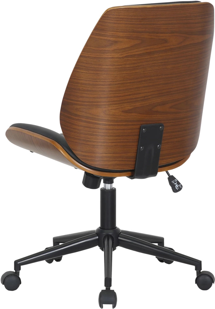 Sedia da ufficio Mitch nera