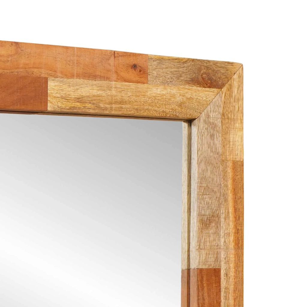 Specchio da bagno Rovere artigianale 50 x 70 x 2,5 cm