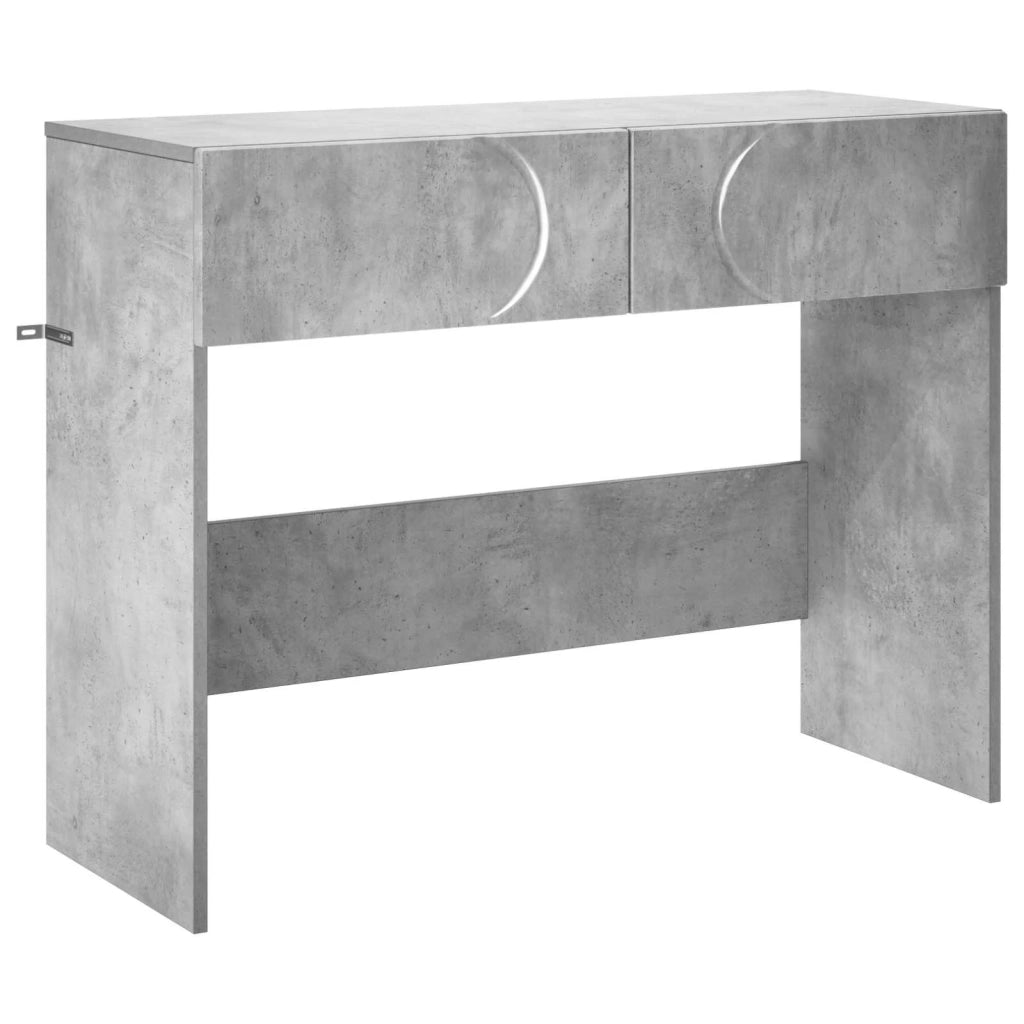 Tavolo consolle Grigio Cemento 96,5 x 38 x 75 cm 8011642
