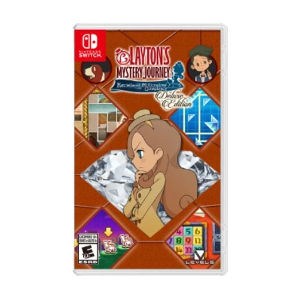 Nintendo layton’s mystery journey™: katrielle and the millionaires’ conspiracy deluxe inglese, ita nintendo switch - 10002089