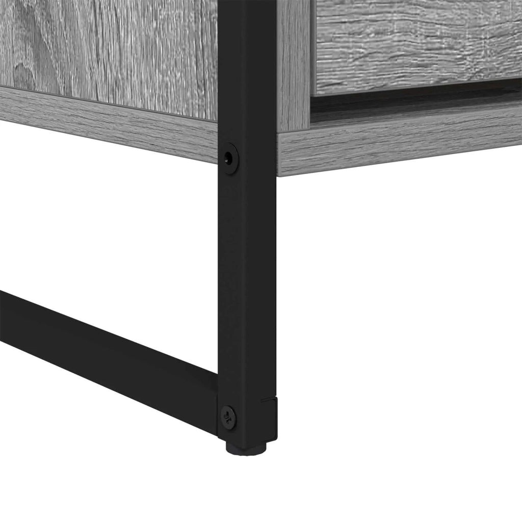 Mobile TV Grigio Sonoma 100 x 36 x 49,5 cm Legno multistrato