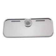 Mensola doccia bassa porta oggetti x asta 22-25-32 mm cromo