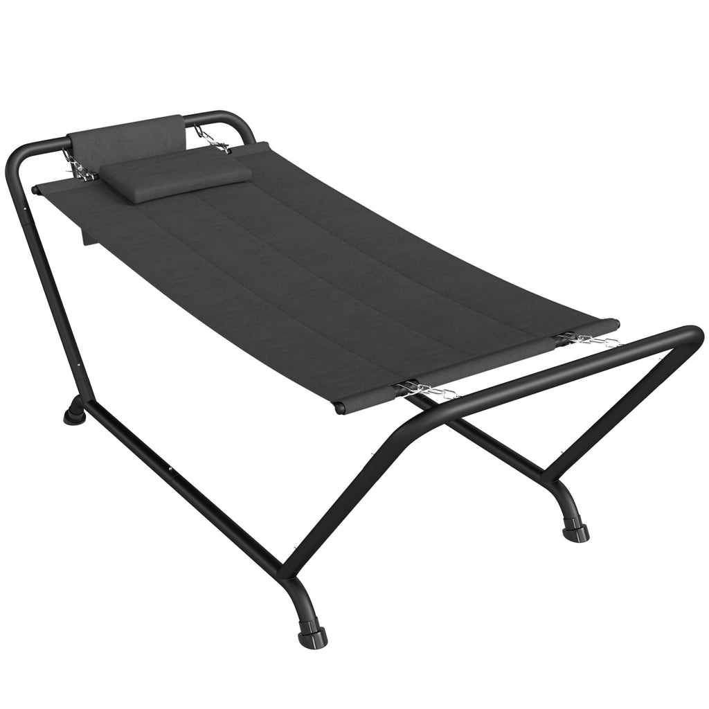 Amaca con Stuttura ¨C zephmum ¨C Grigio 237x90 cm 150 kg