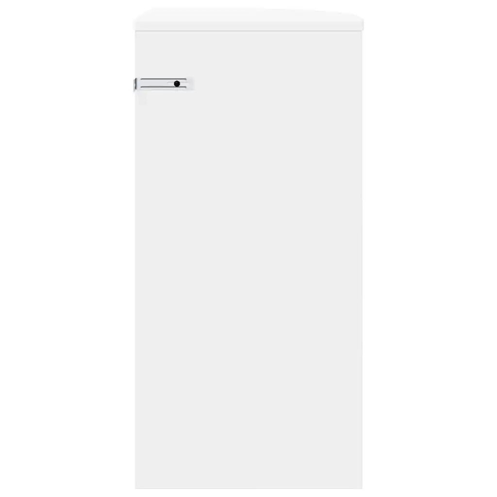 Tavolino Bianco 29,6 x 29,6 x 60 cm Legno ingegnerizzato 891120