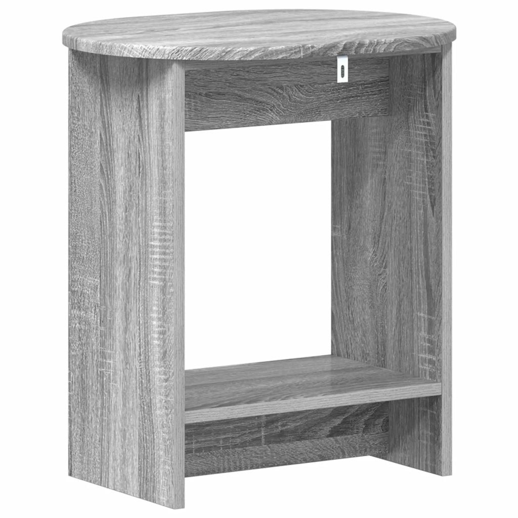 Tavolo laterale Grigio Sonoma 50 x 39,5 x 55 cm